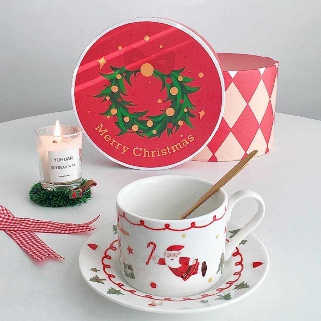 Box set ชุดกาแฟ 𝐂𝐡𝐫𝐢𝐬𝐭𝐦𝐚𝐬 🎄✨🎅🏻  Twinnies Decor