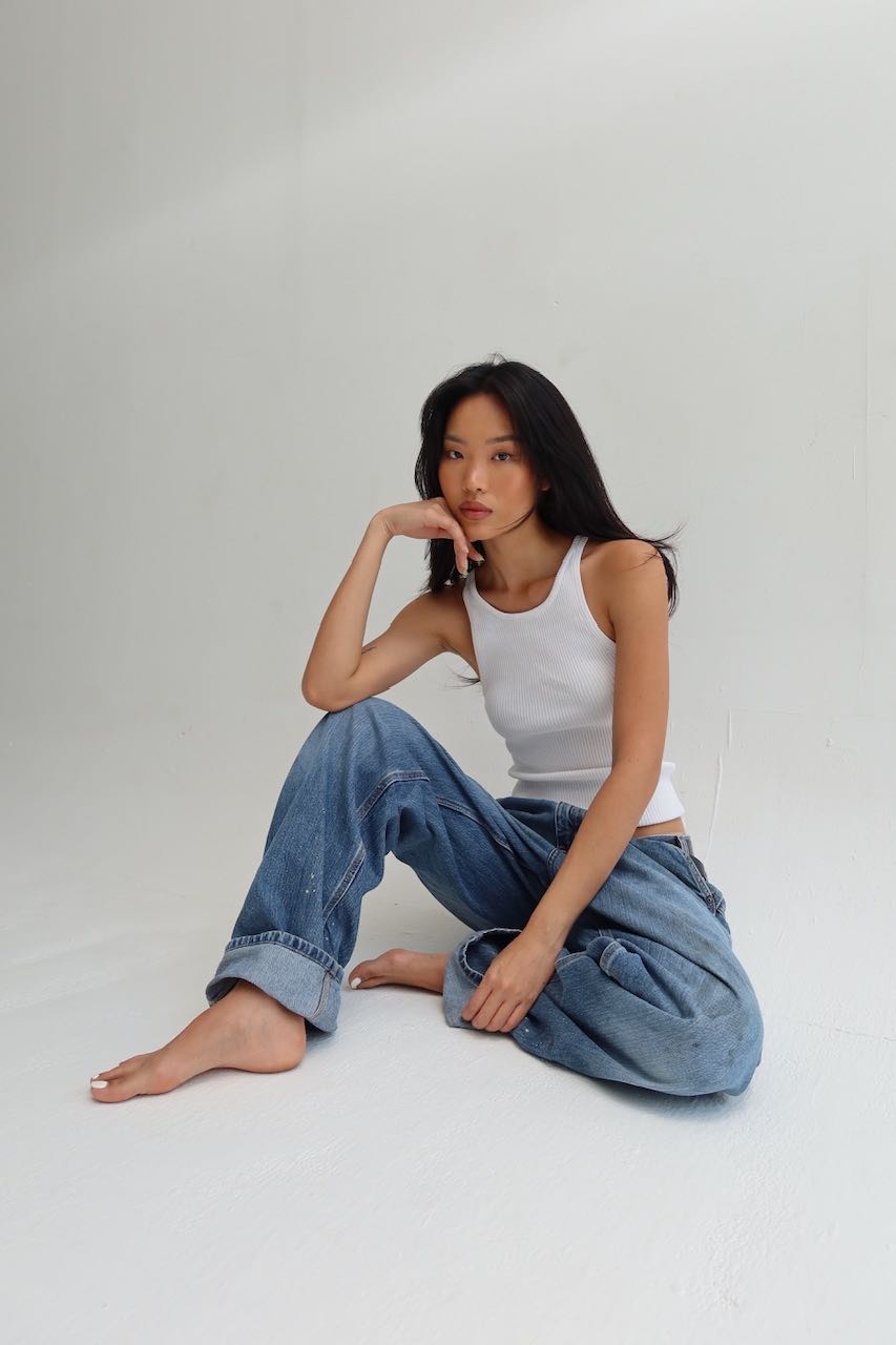 Kint Tank Top in White