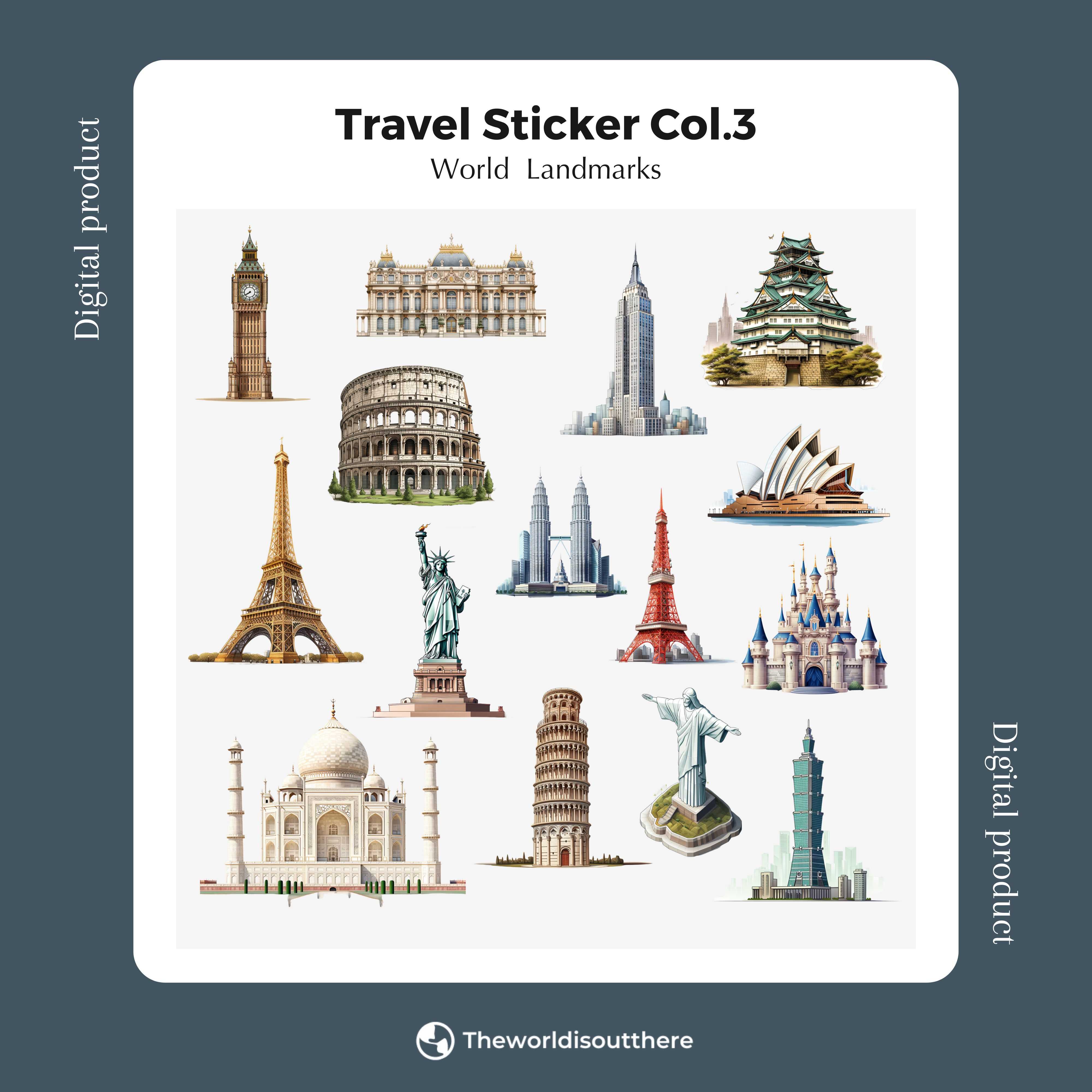 Travel Sticker (Collection #03)