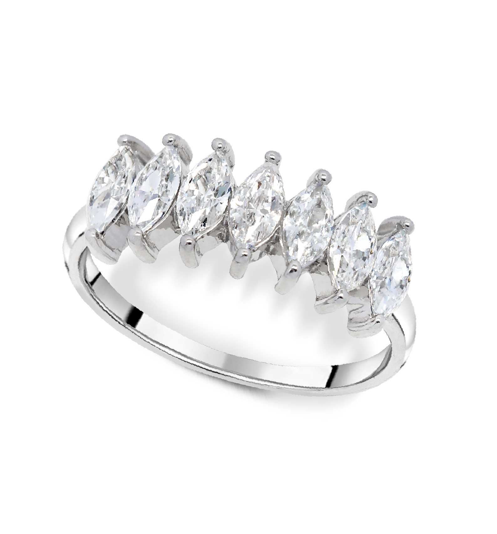 Ring With Marquise CZ