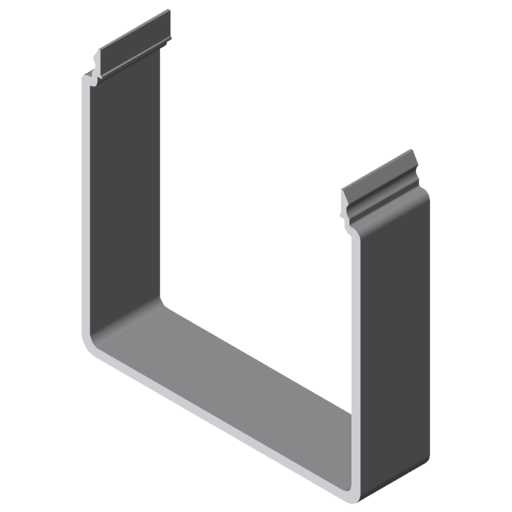 Conduit Profile U 80x80 E - 7.0.002.74