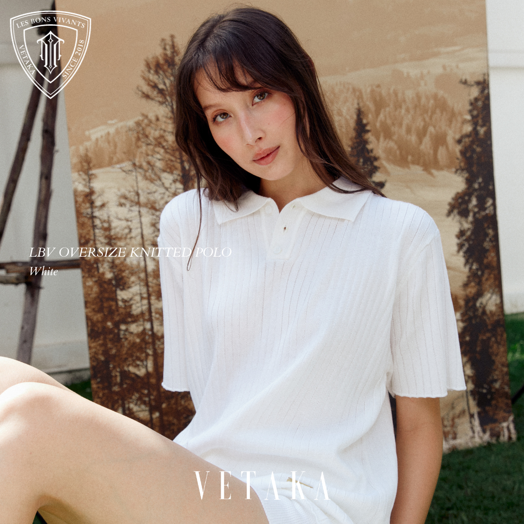 VETAKA Lbvs Oversize Knitted Polo (เสื้อโปโล ทรงหลวม Unisex)