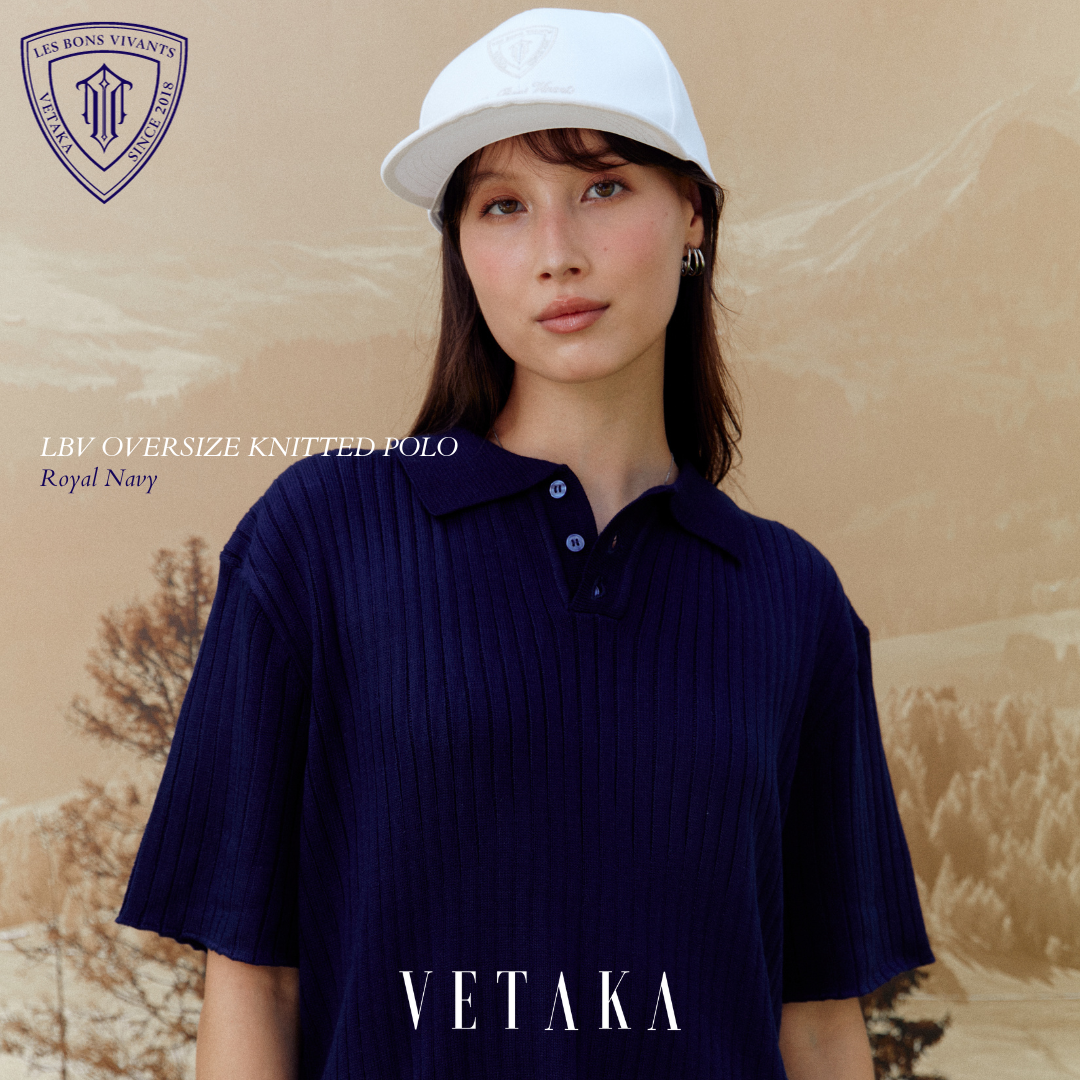 VETAKA Lbvs Oversize Knitted Polo (เสื้อโปโล ทรงหลวม Unisex)