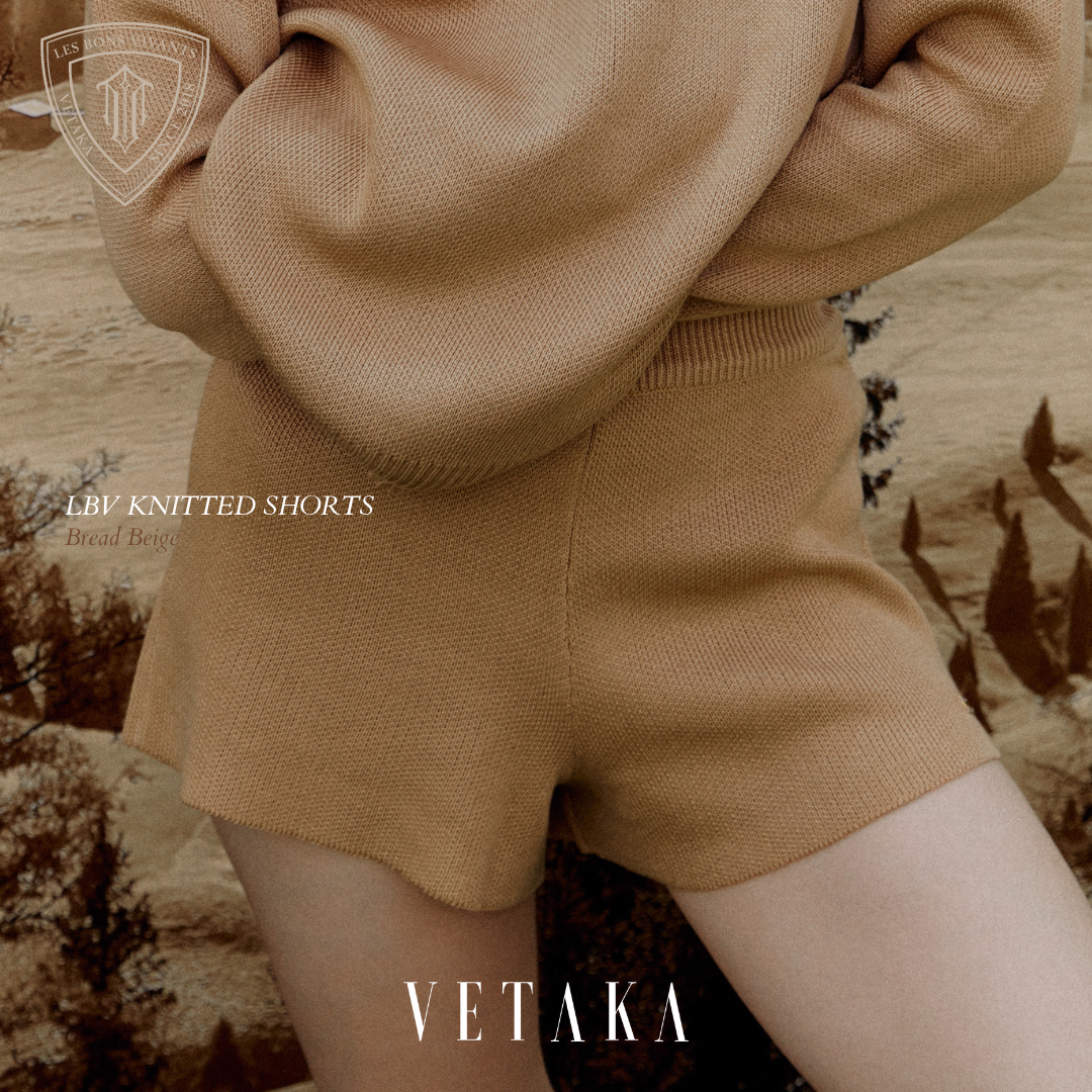 VETAKA Lbvs Knitted Shorts (ขาสั้นไหมพรม ทรงหลวม)