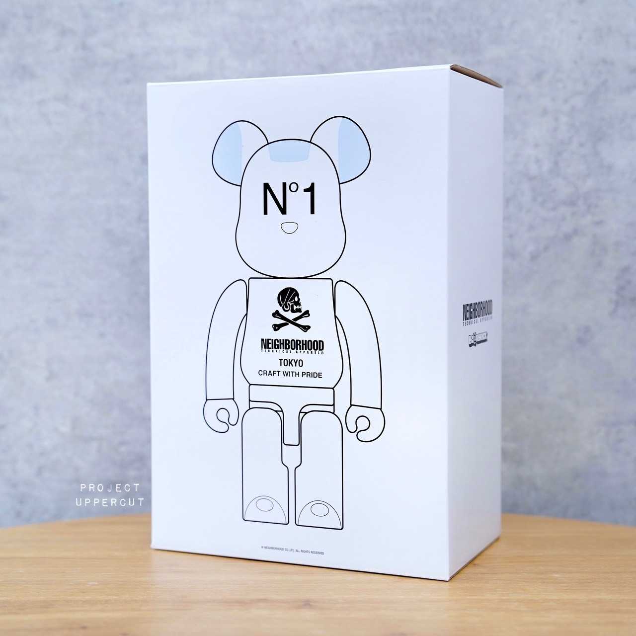 BE@RBRICK 400%+100% NEIGHBORHOOD (White) (Y2018) [New]