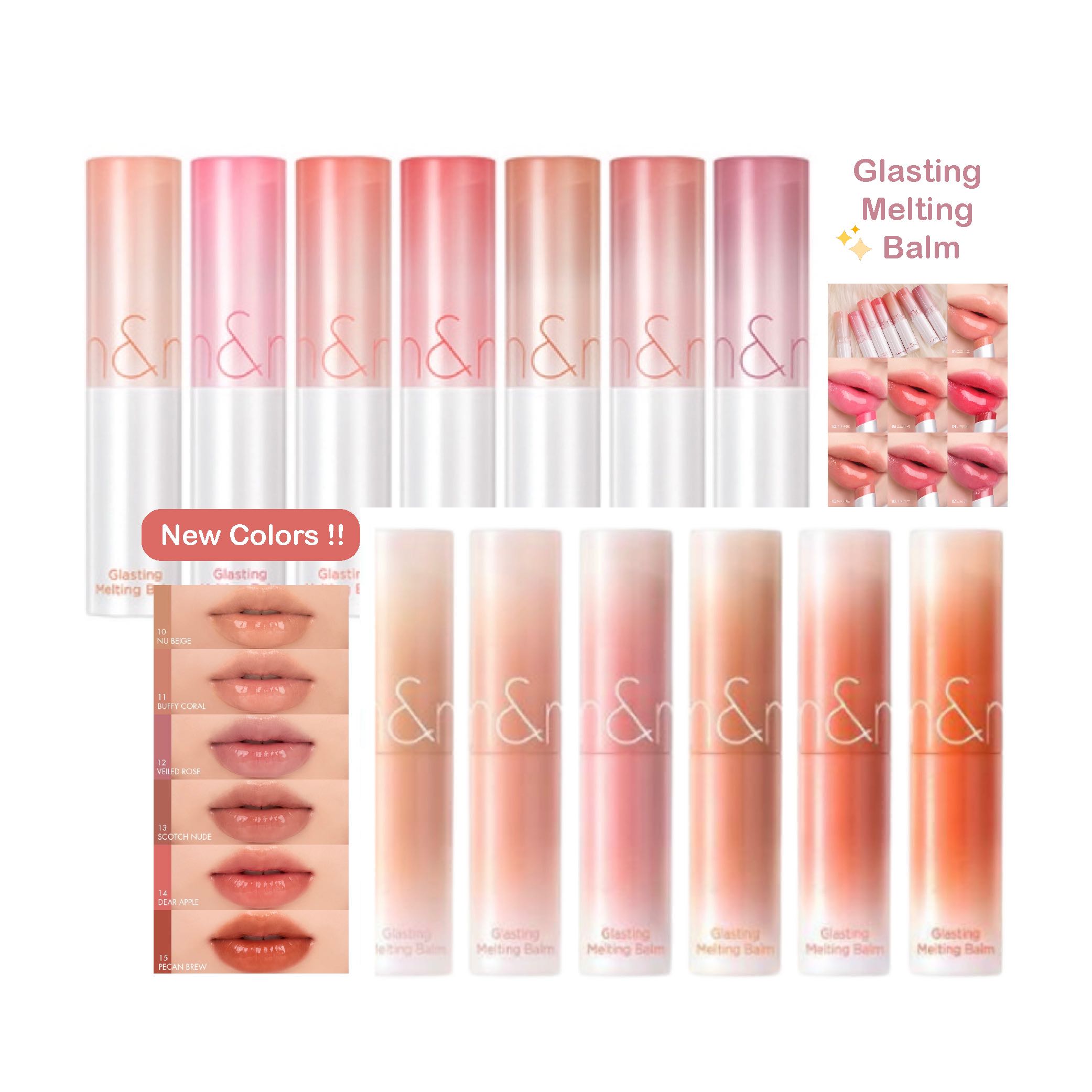 Rom&nd Glasting Melting Balm 3.5g.