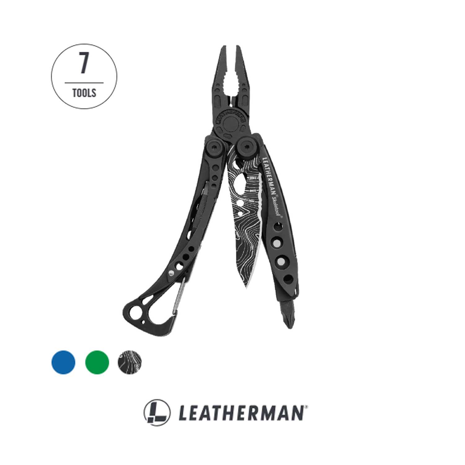 มัลติทู Leatherman Skeletool มี 3 สี แบรนด์ Leatherman