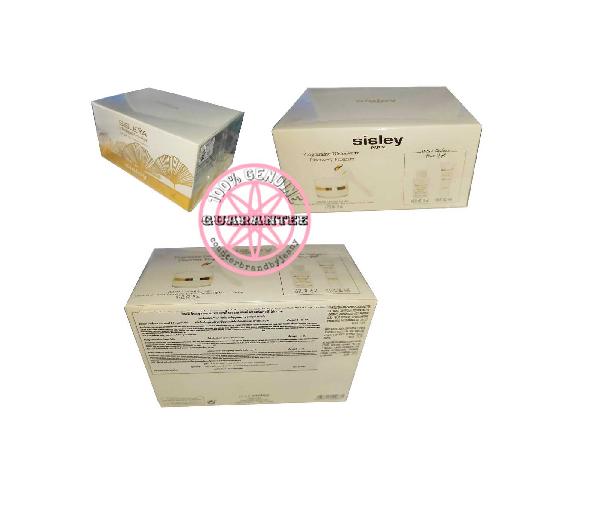 แท้ป้ายไทย EXP06/27 SISLEYA L'INTEGRAL Anti-Age Eye and Lip Contour Cream 15mL Set (4items)