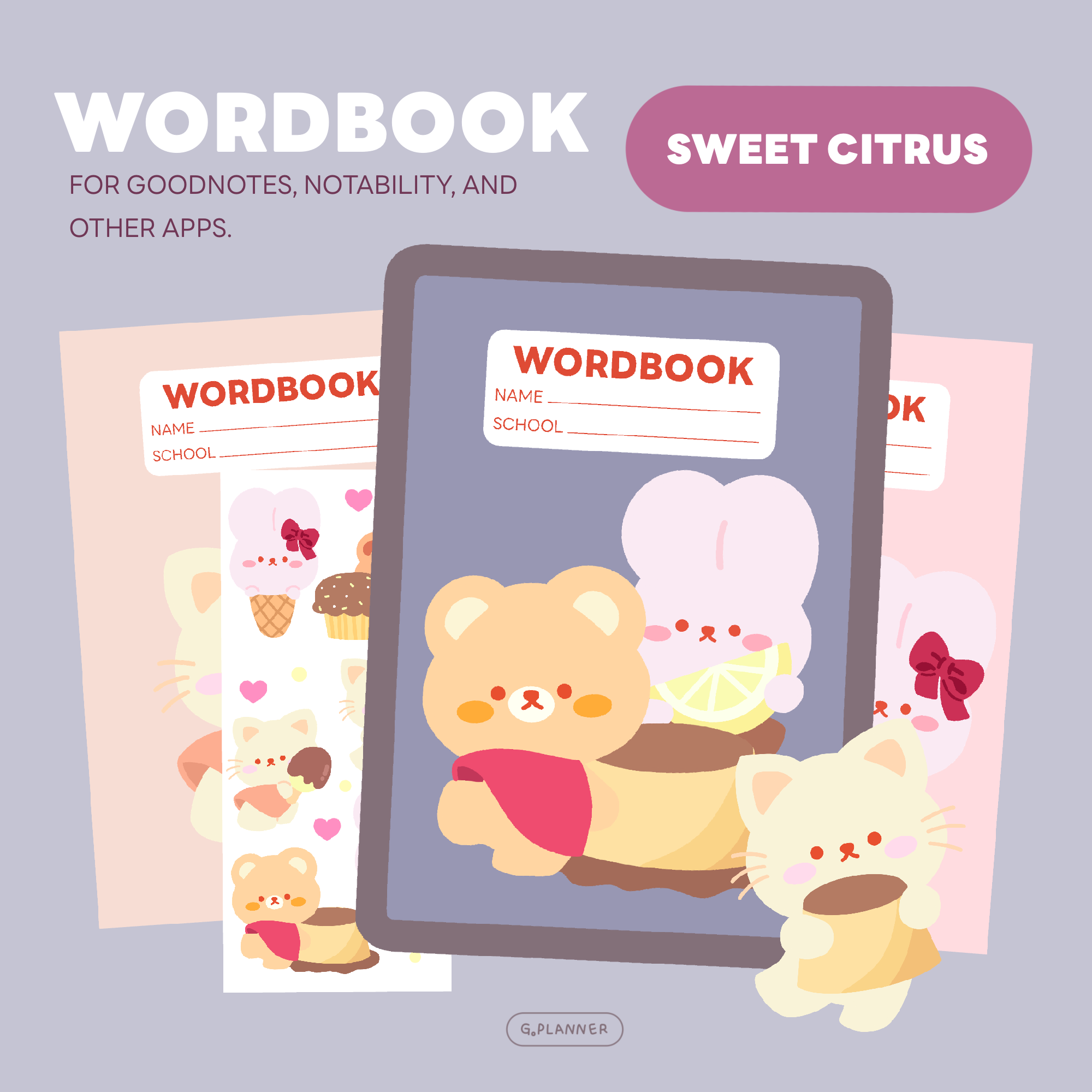 [ดิจิทัล] Vocabulary List - Sweet Citrus 🍬🍋🍊