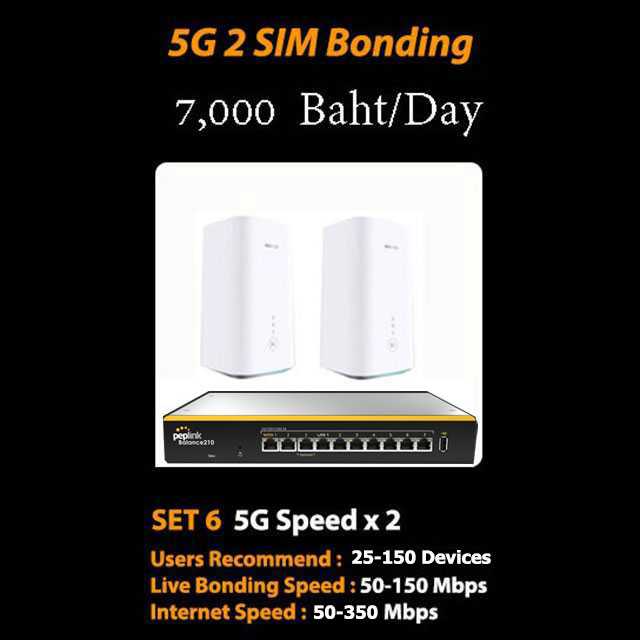 SET 6 5G 2 SIM Bonding