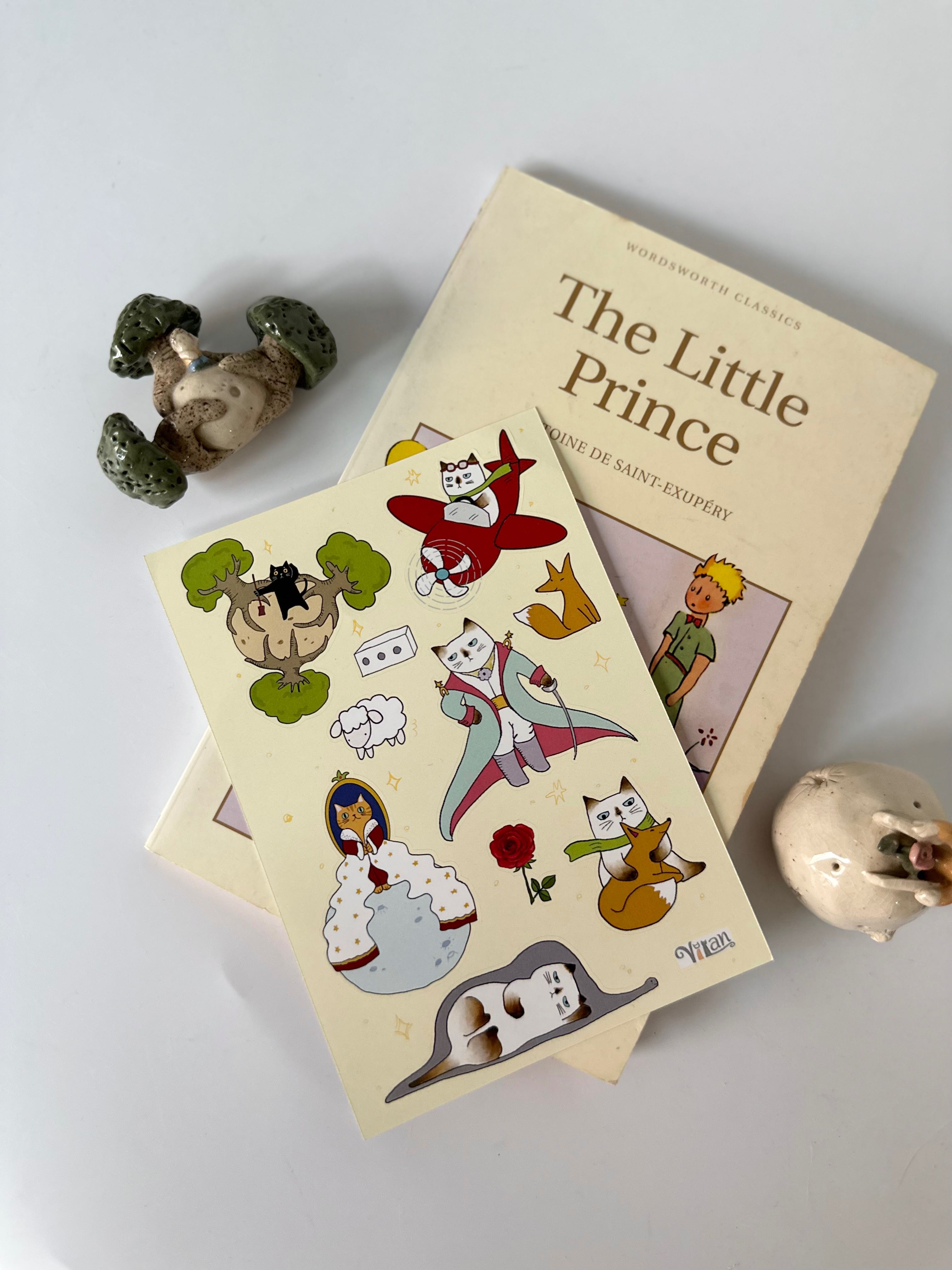 Little prince sticker สติกเกอร์เจ้าชายน้อย