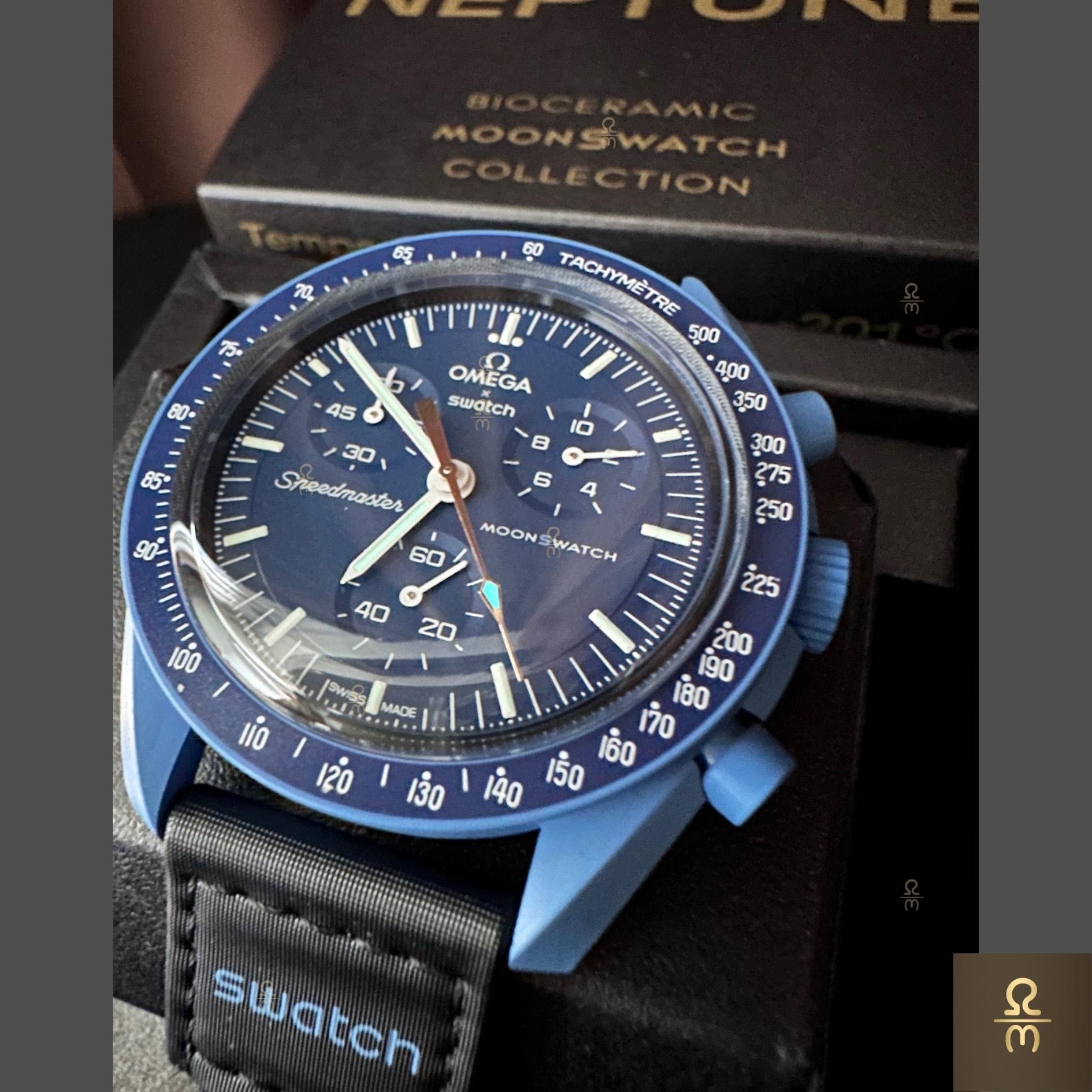 OMEGA x swatch Mission to Neptune gold