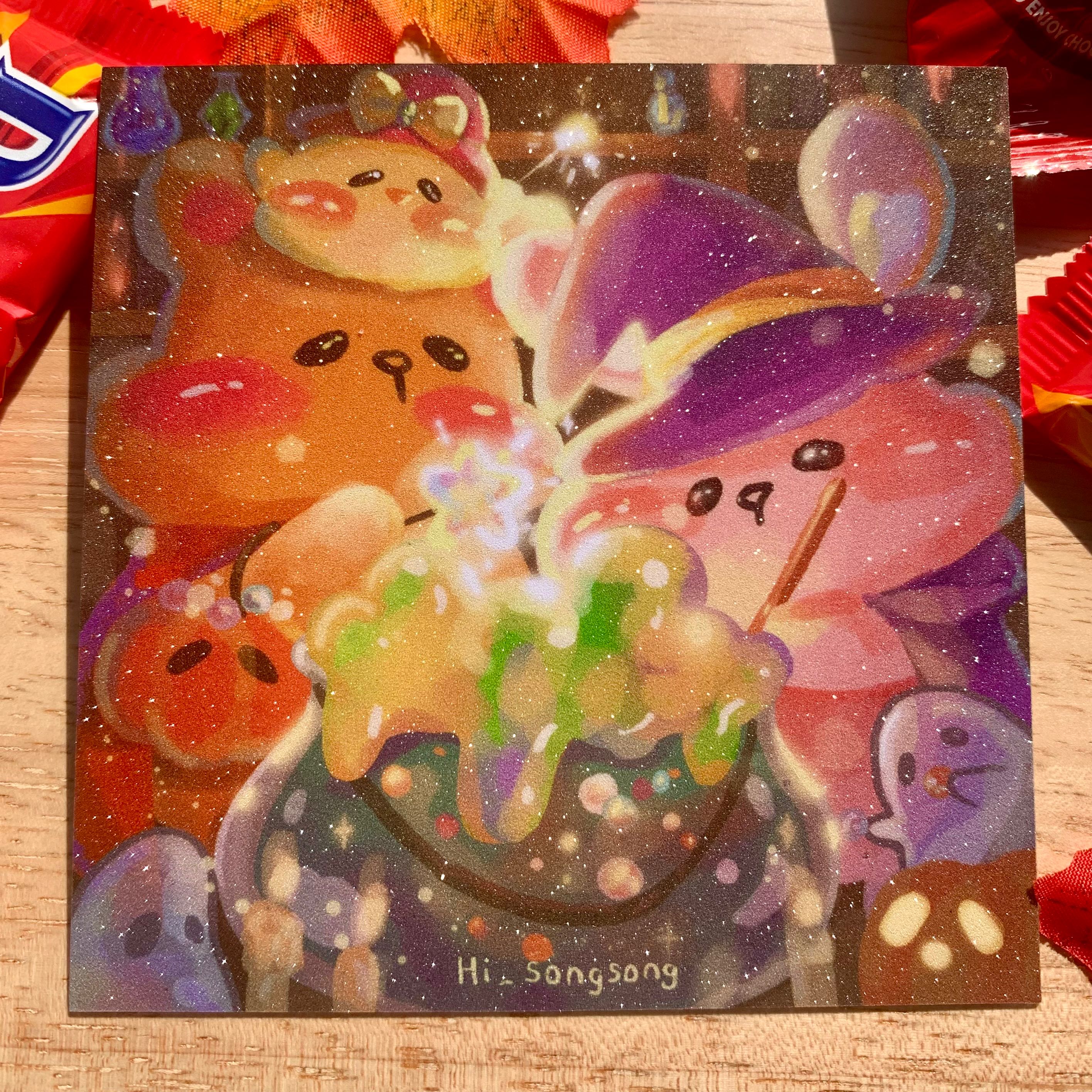 โปสการ์ดHALLOWEEN🎃