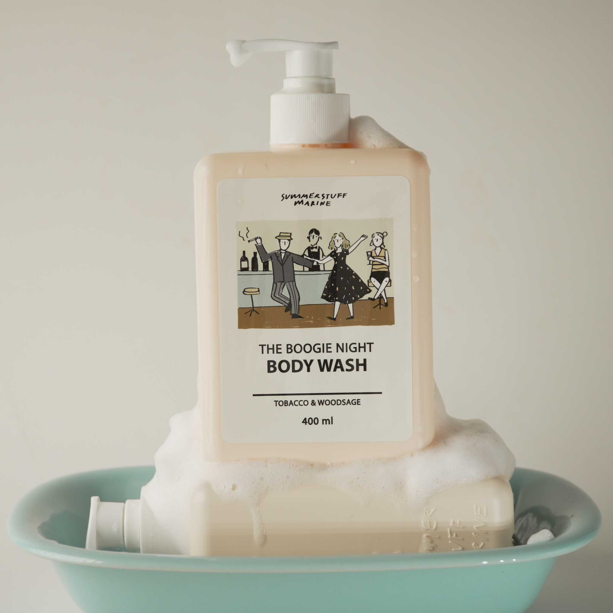 Summerstuff.marine - BODY WASH (SHOWER GEL) กลิ่น THE BOOGIE NIGHT (400 ml) - เจลอาบน้ำ ครีมอาบน้ำ