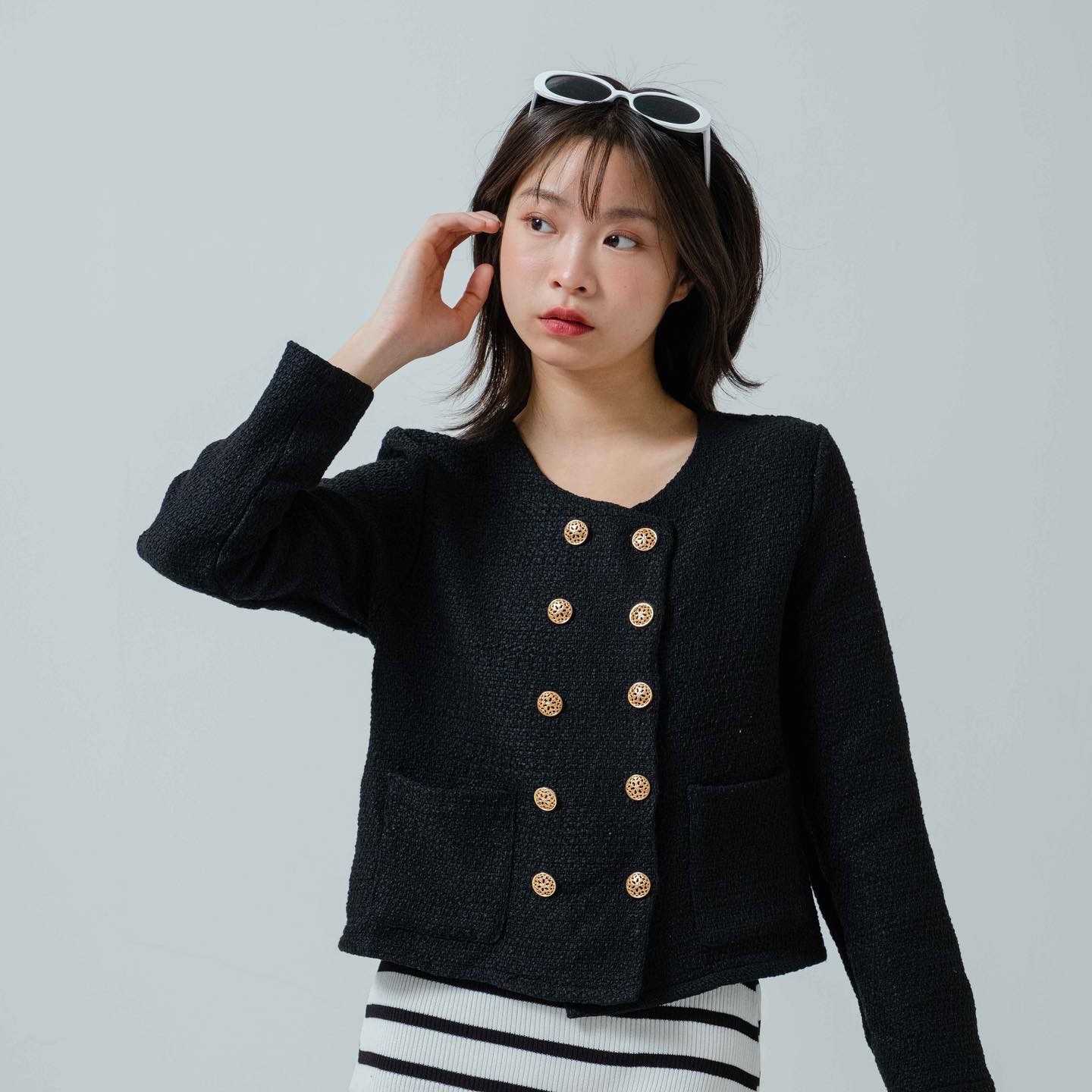 Kimmame - เสื้อ รุ่น Empress Tweed Jacket 4 สี