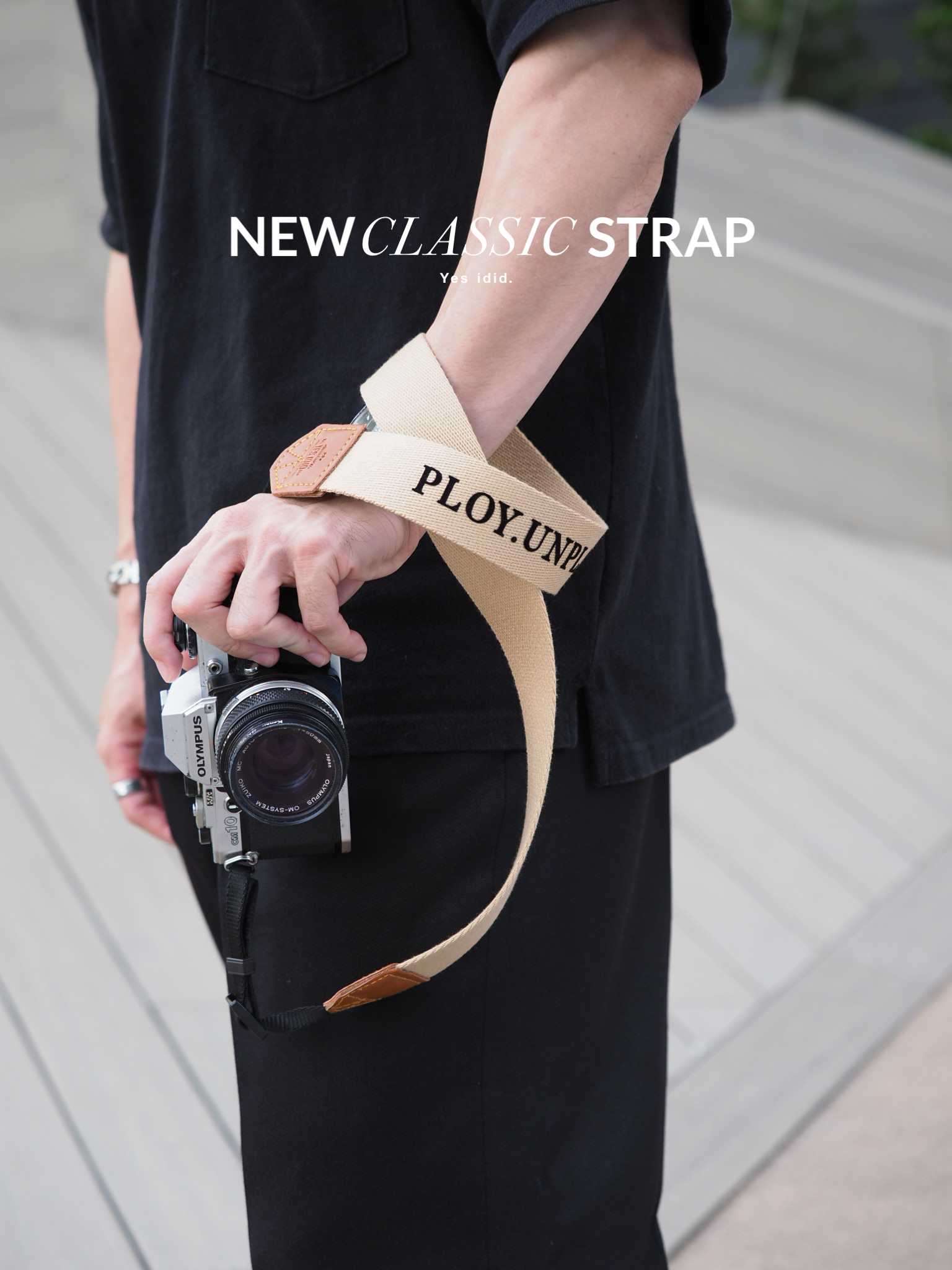 YES IDID. | NEW CLASSIC CAMERA STRAP สายคล้องกล้องสั่งทำชื่อ / PERSONALIZED NAME.