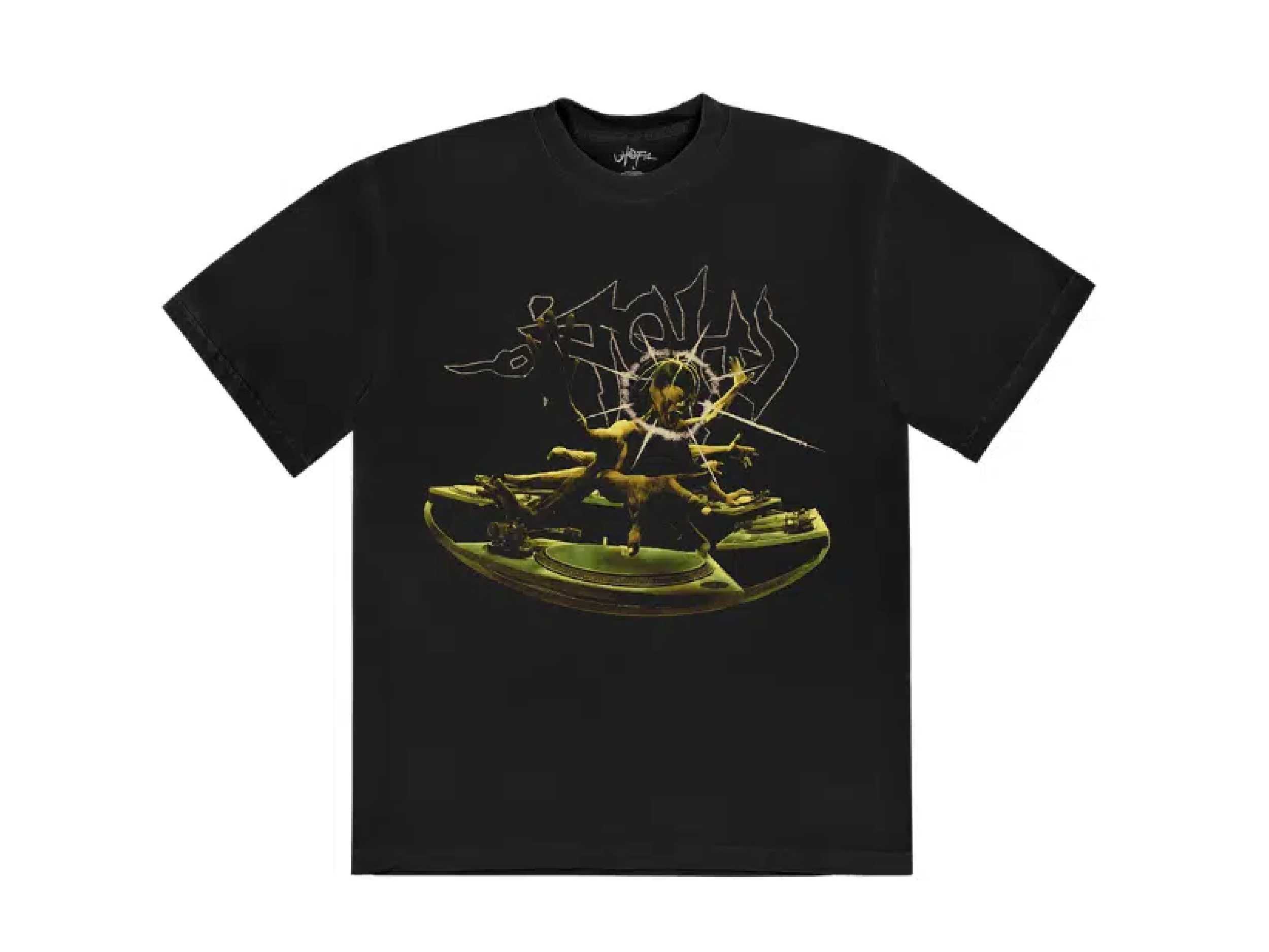 Travis Scott Utopia DJ Tee (BLACK)