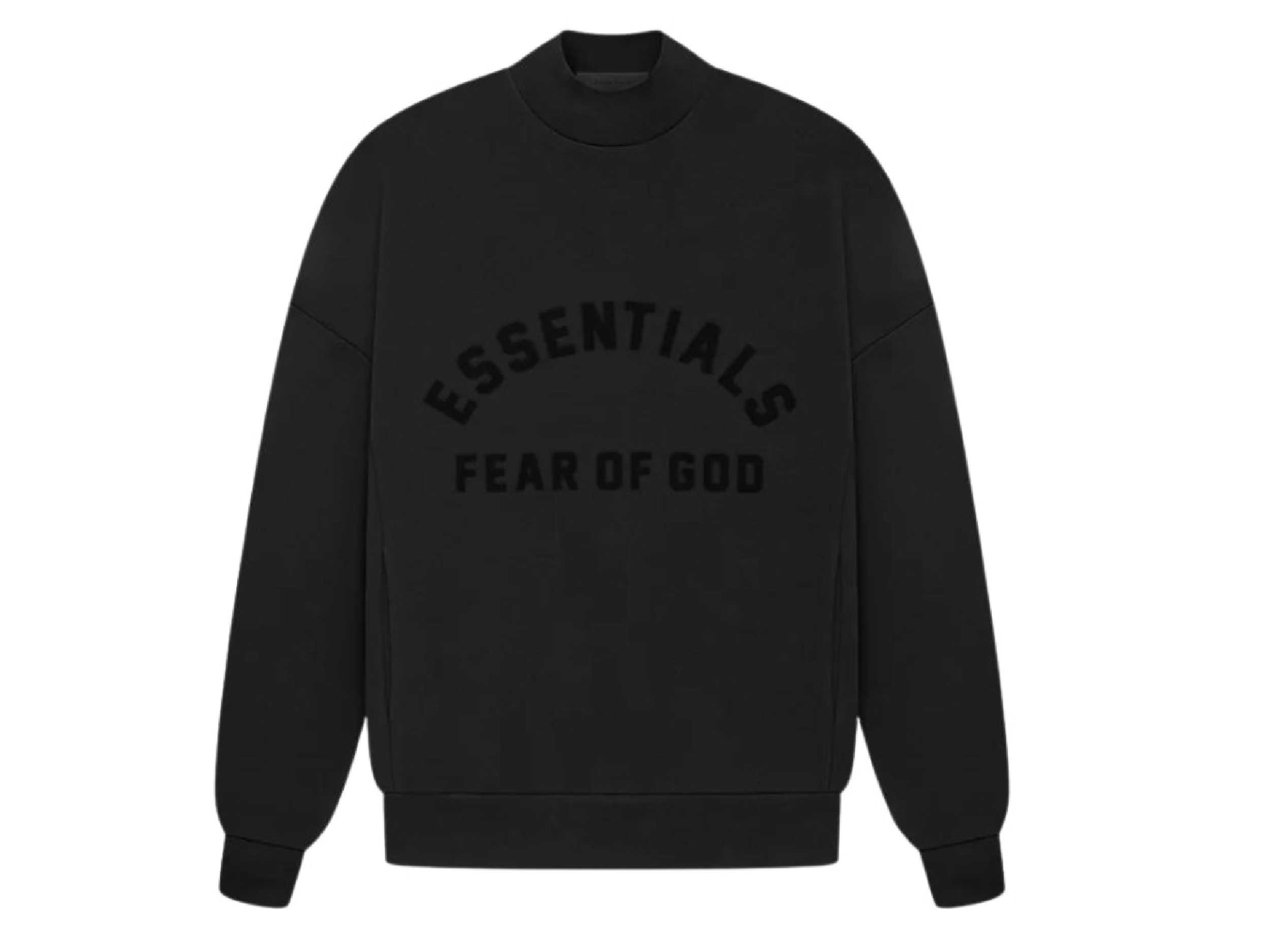 FOG – ESSENTIALS Crewneck (JET BLACK)