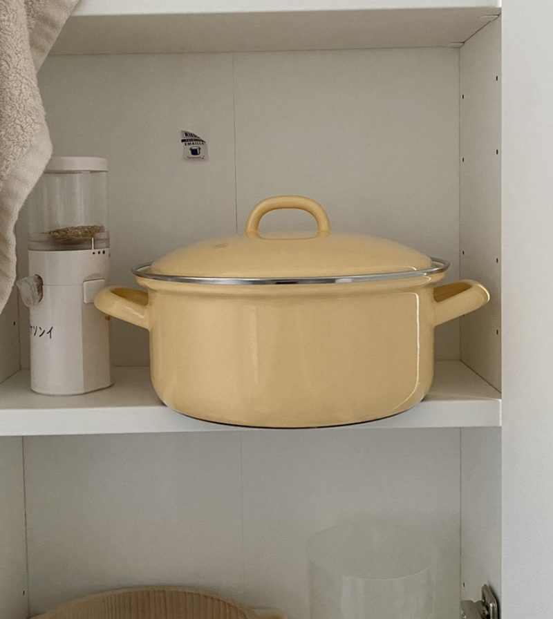 Riess Yellow Pot20cm2L💥พรีออเดอร์