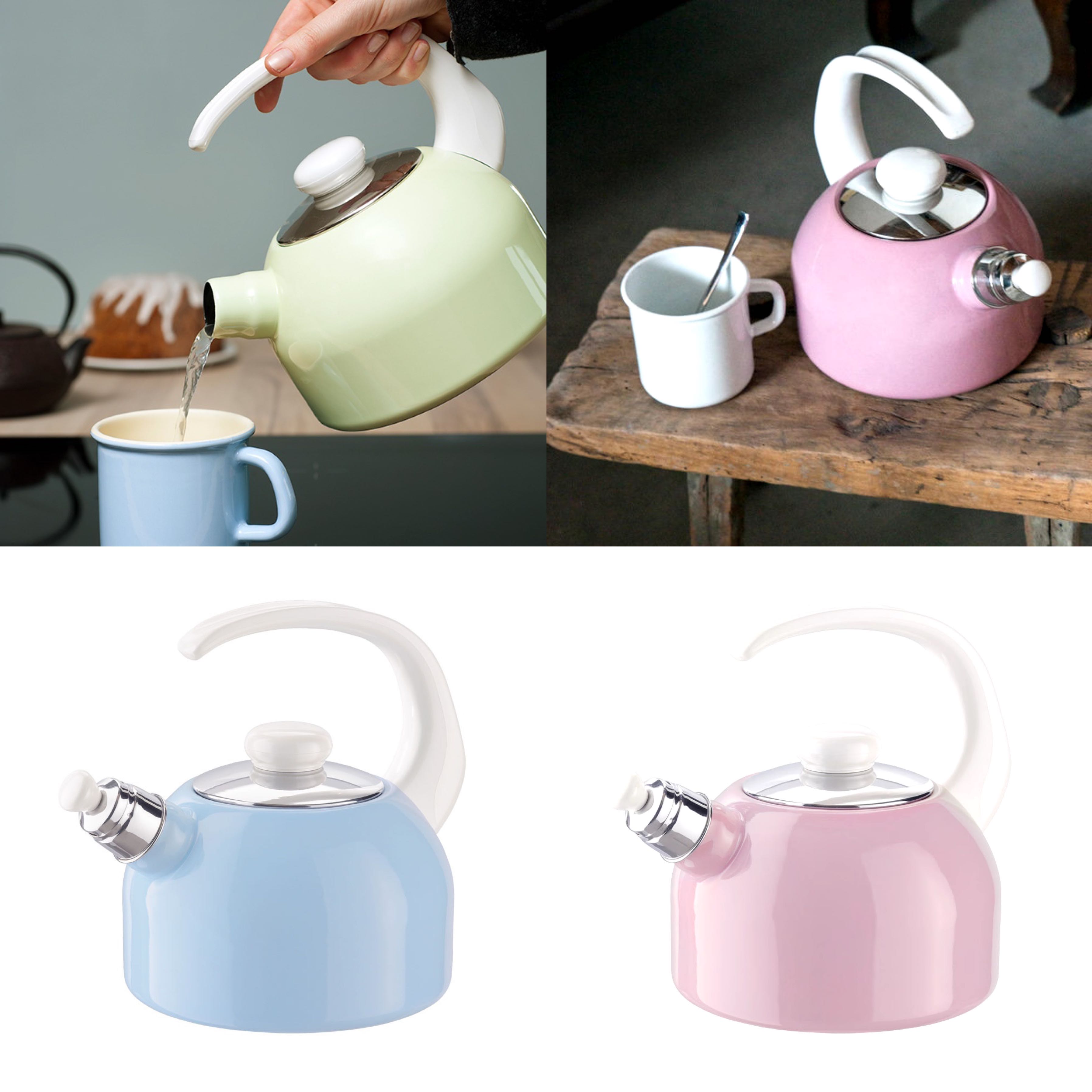Riess Burnt Whistle Kettle💥พรีออเดอร์