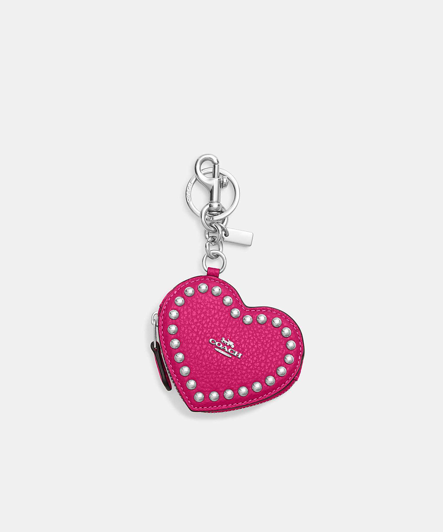 COACH HEART POUCH WITH RIVETS CM311 SVAJN