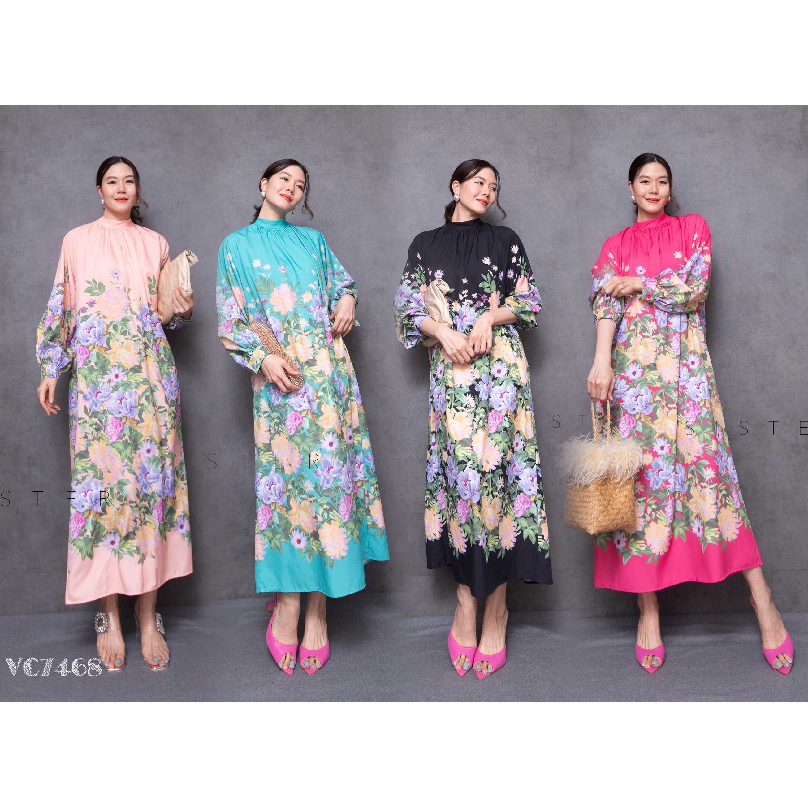 VC7468 VeRBiNa BLooM DReSS
