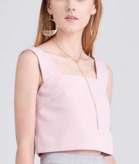 Hamburger Studio Amy Crop Top( K0566 )