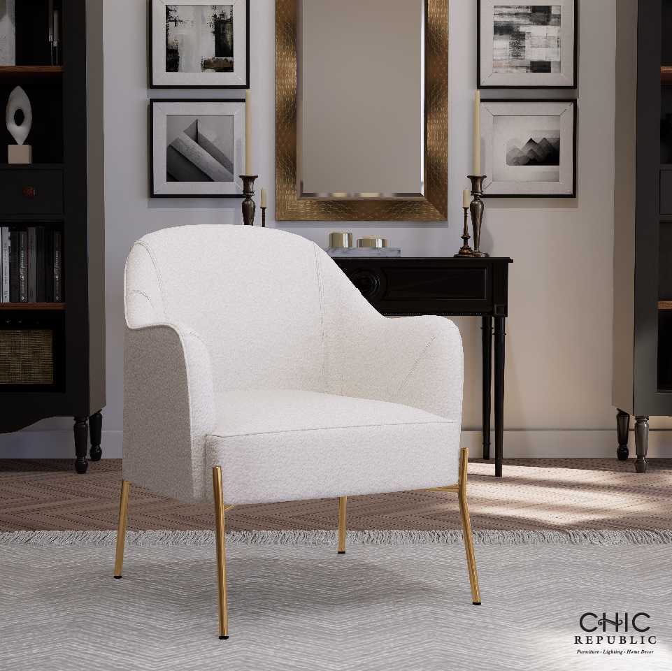 Chic Republic HARVILL/1,โซฟา 1 ที่นั่ง - สี  ครีม , เทาเข้ม