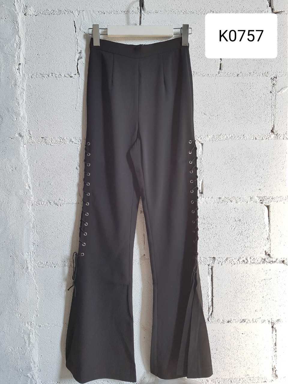 Hamburger studio กางเกงขายาว Layla Eyelet (K0757)