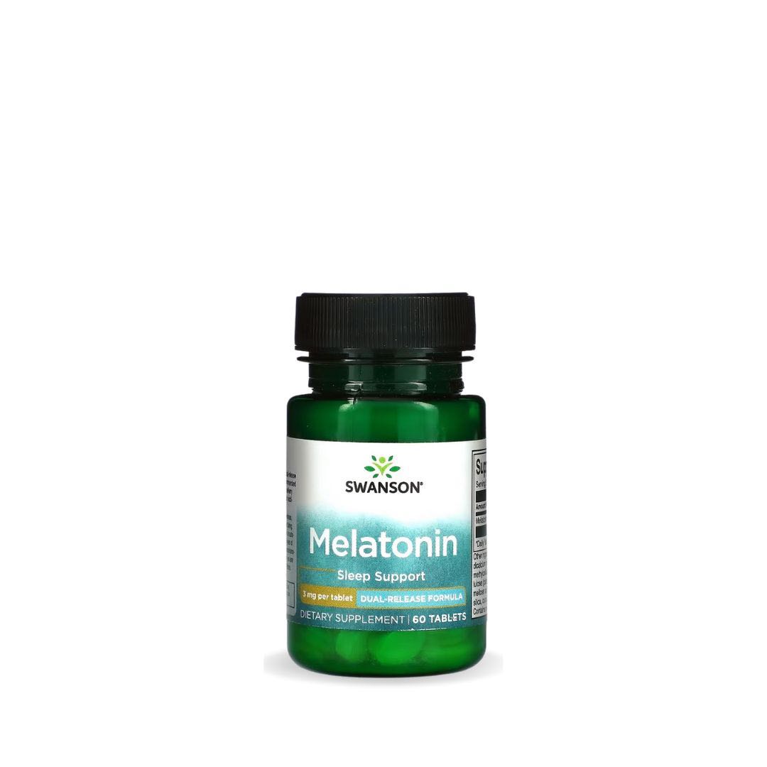 กลับมาแล้ว! Swanson, Melatonin, 3 mg, 60 Tablets