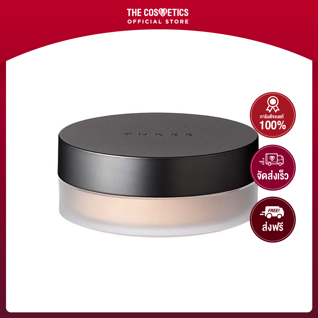 Three Advanced Ethereal Smooth Operator Loose Powder 10g - 01 Smooth Matte แป้งฝุ่นผิวเบลอแมทท์