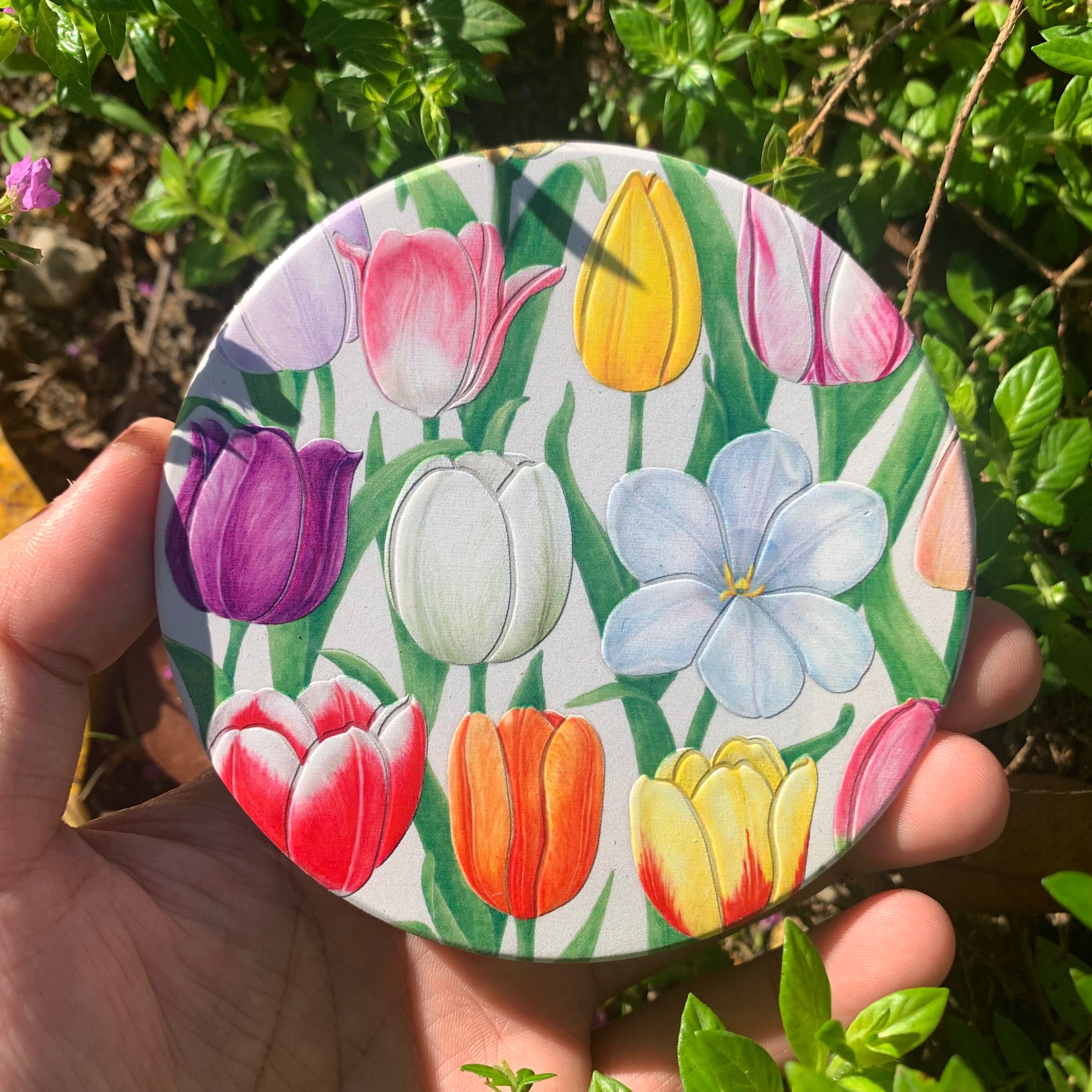 Absorbent Coaster 08