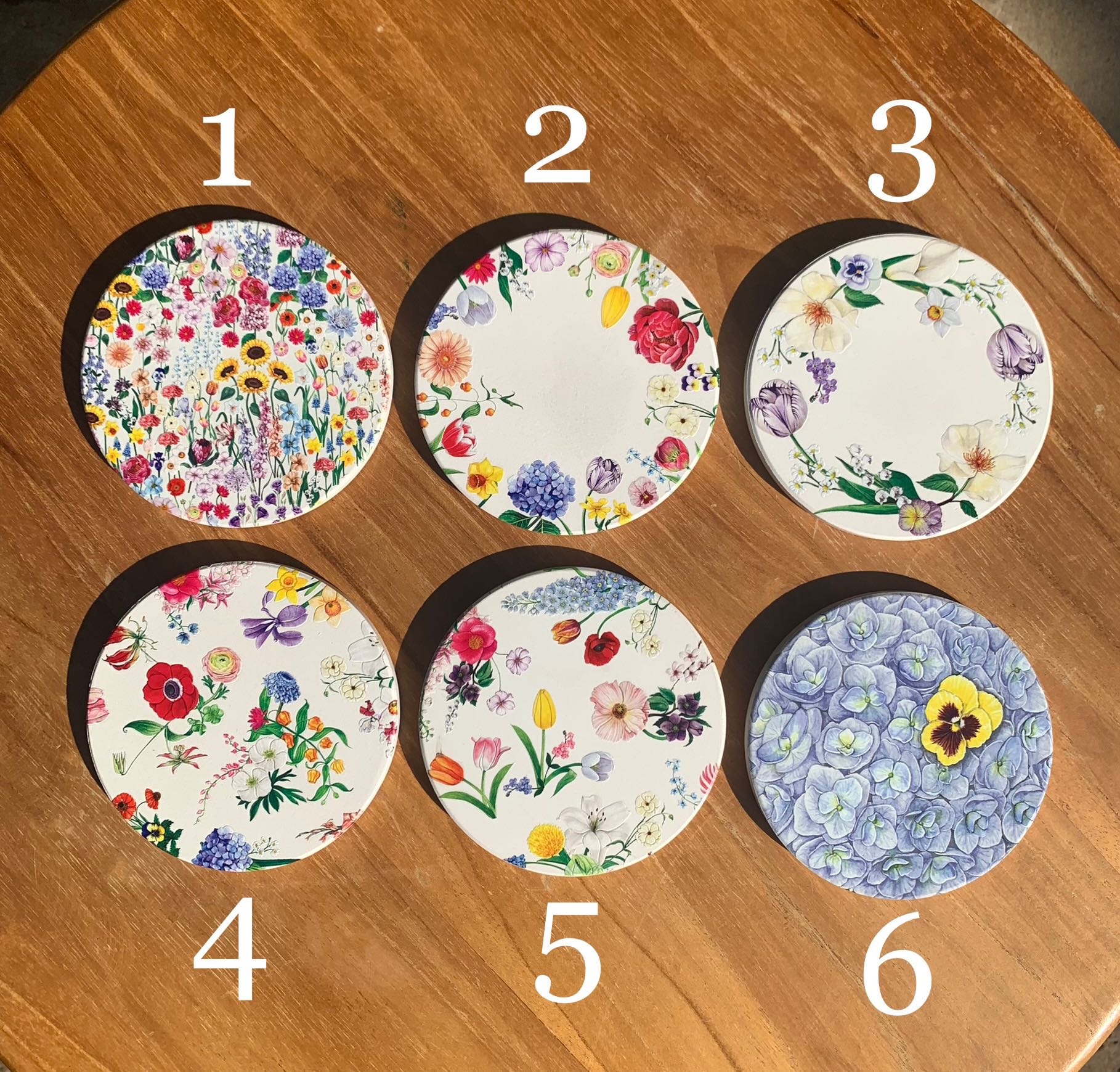 Absorbent Coaster Set 4 pcs