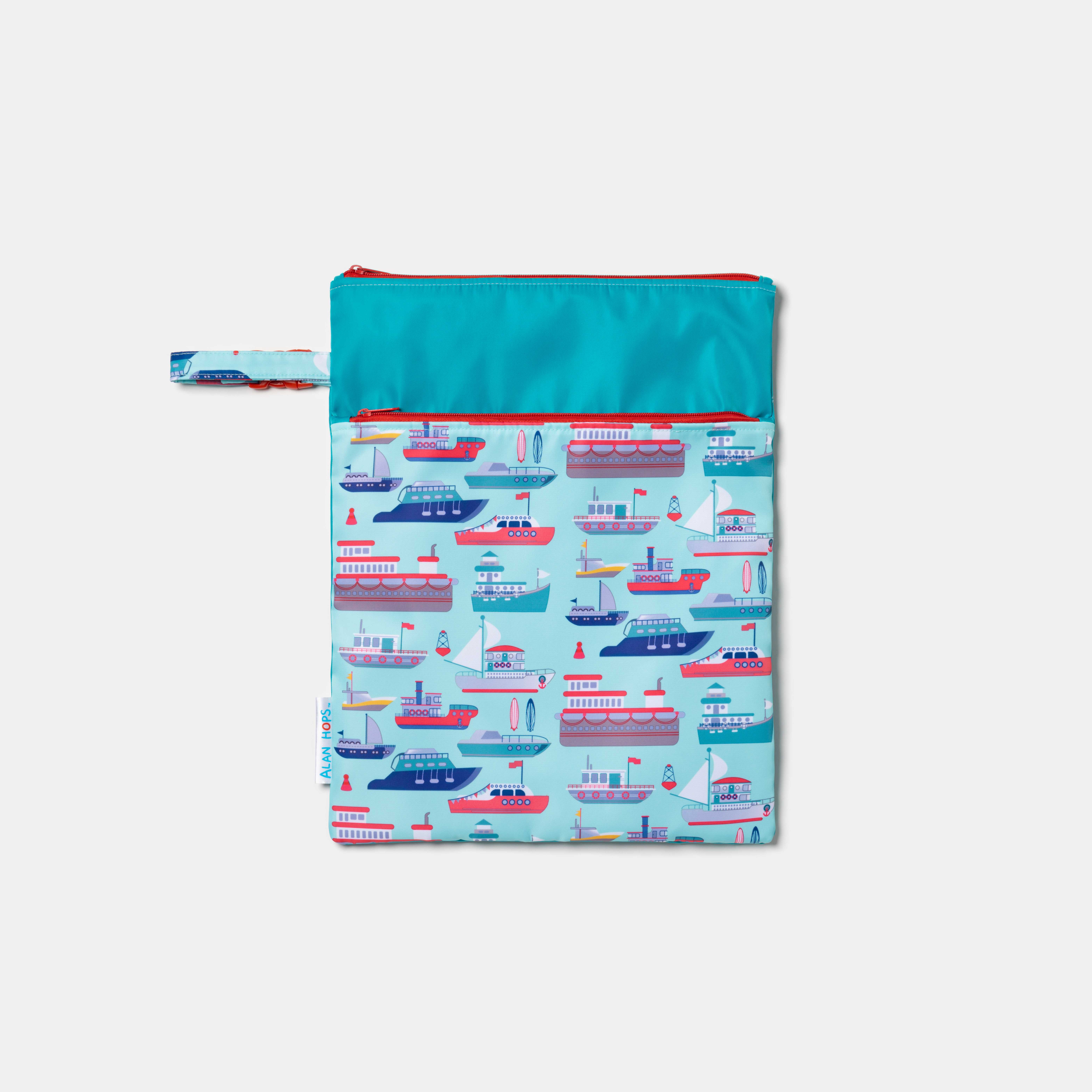 กระเป๋า รุ่น Wet/Dry Bag (Soft) ลาย busy boat