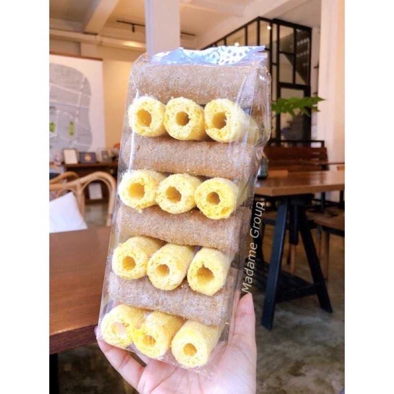 ข้าวโพดแท่งอบกรอบ (นม) (ช็อค)