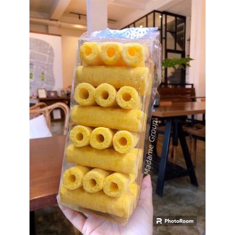 ข้าวโพดแท่งอบกรอบ (นม)