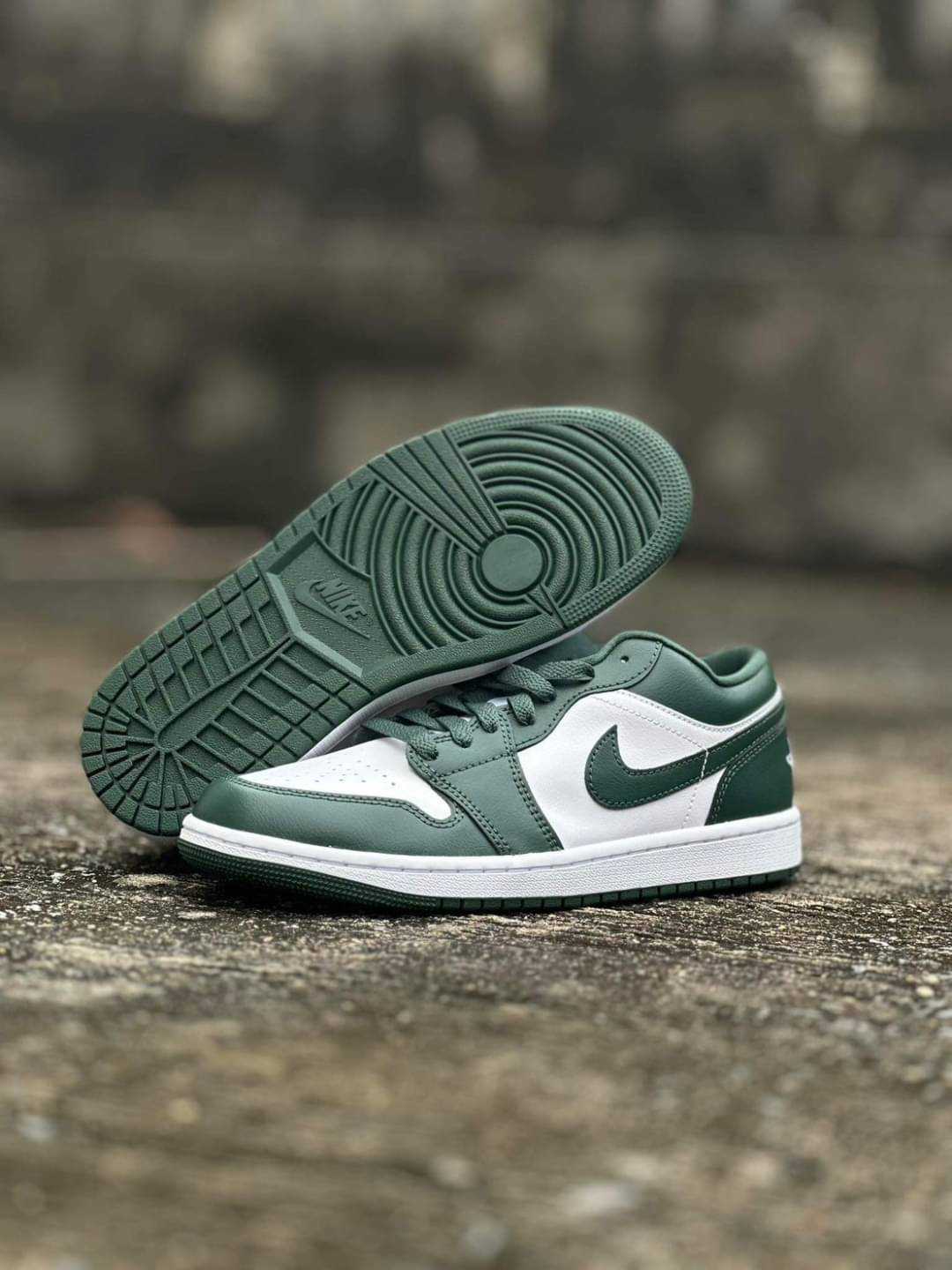 Nike Air Jordan 1 Low White Olive