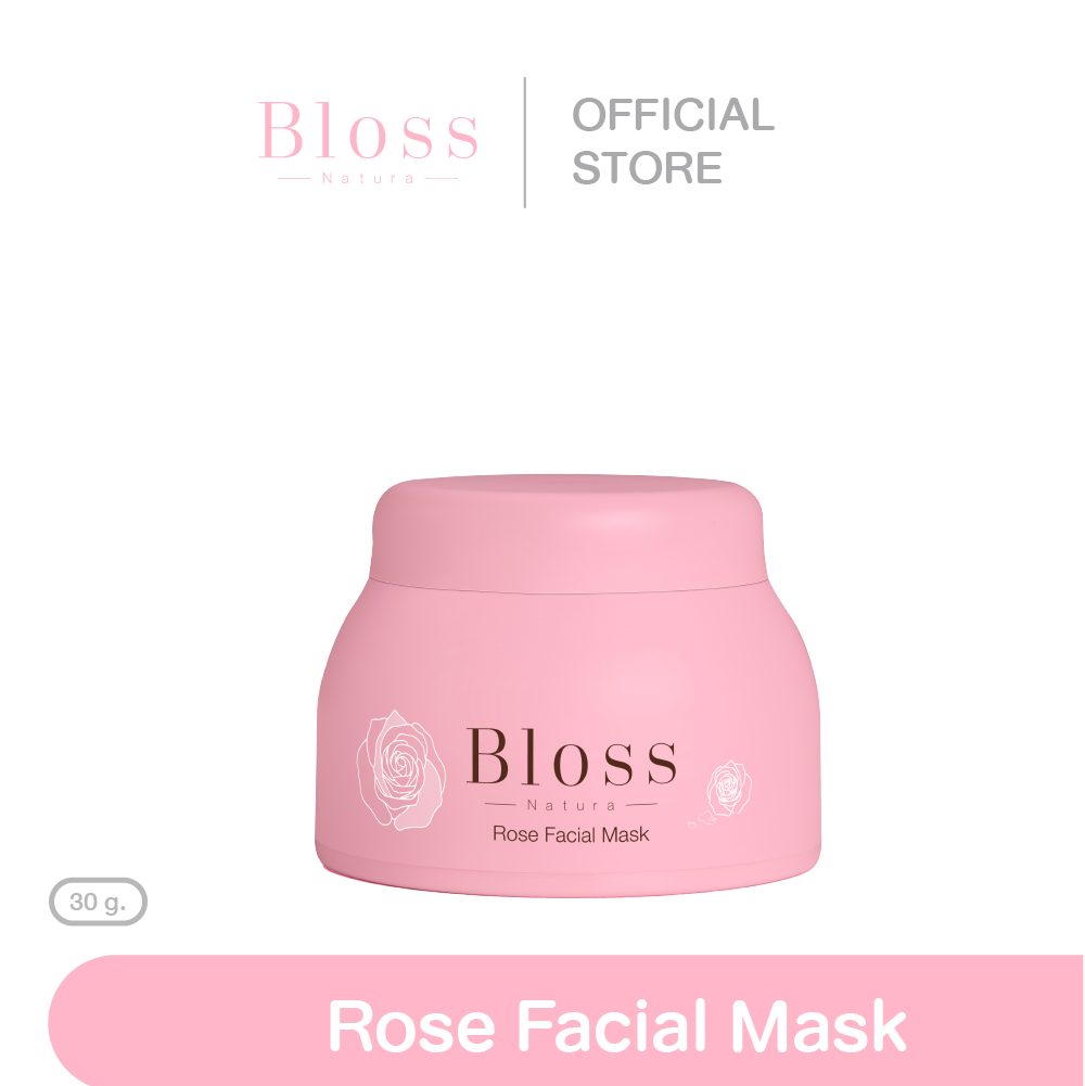 Bloss Rose Facial Mask (30 g.) 1 กล่อง