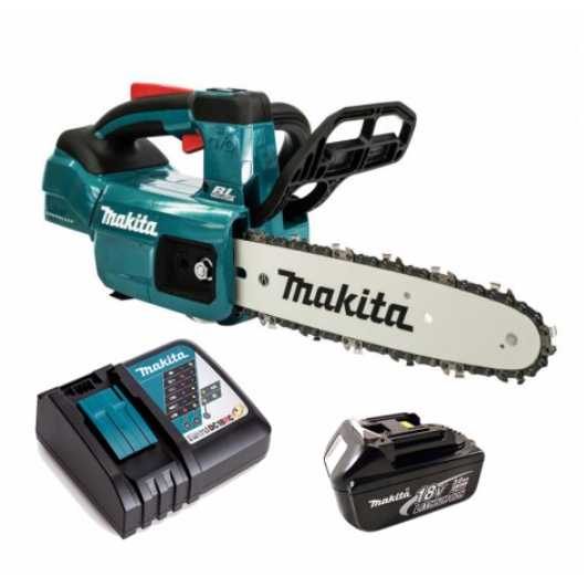 เลื่อยโซ่ไร้สาย 10  แบต+แท่นชาร์จ 18V  DUC254RF MAKITA