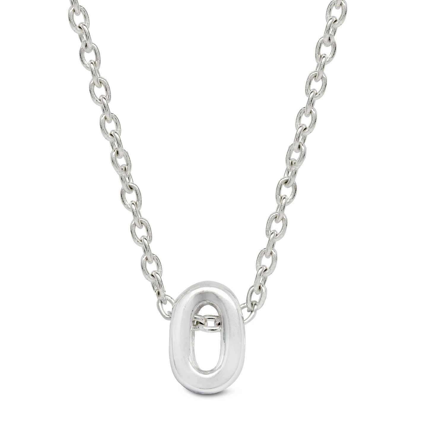 Arabic Numeral Pendant 0