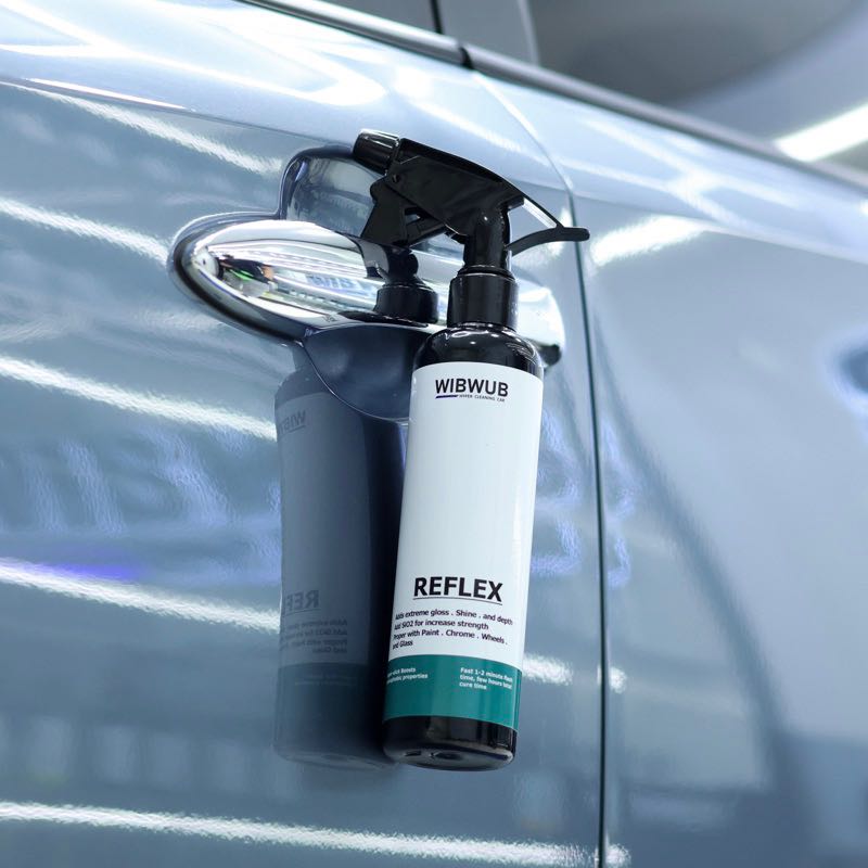 สเปรย์เคลือบสีรถชนิด ceramic coating spray ( WIBWUB Reflex )