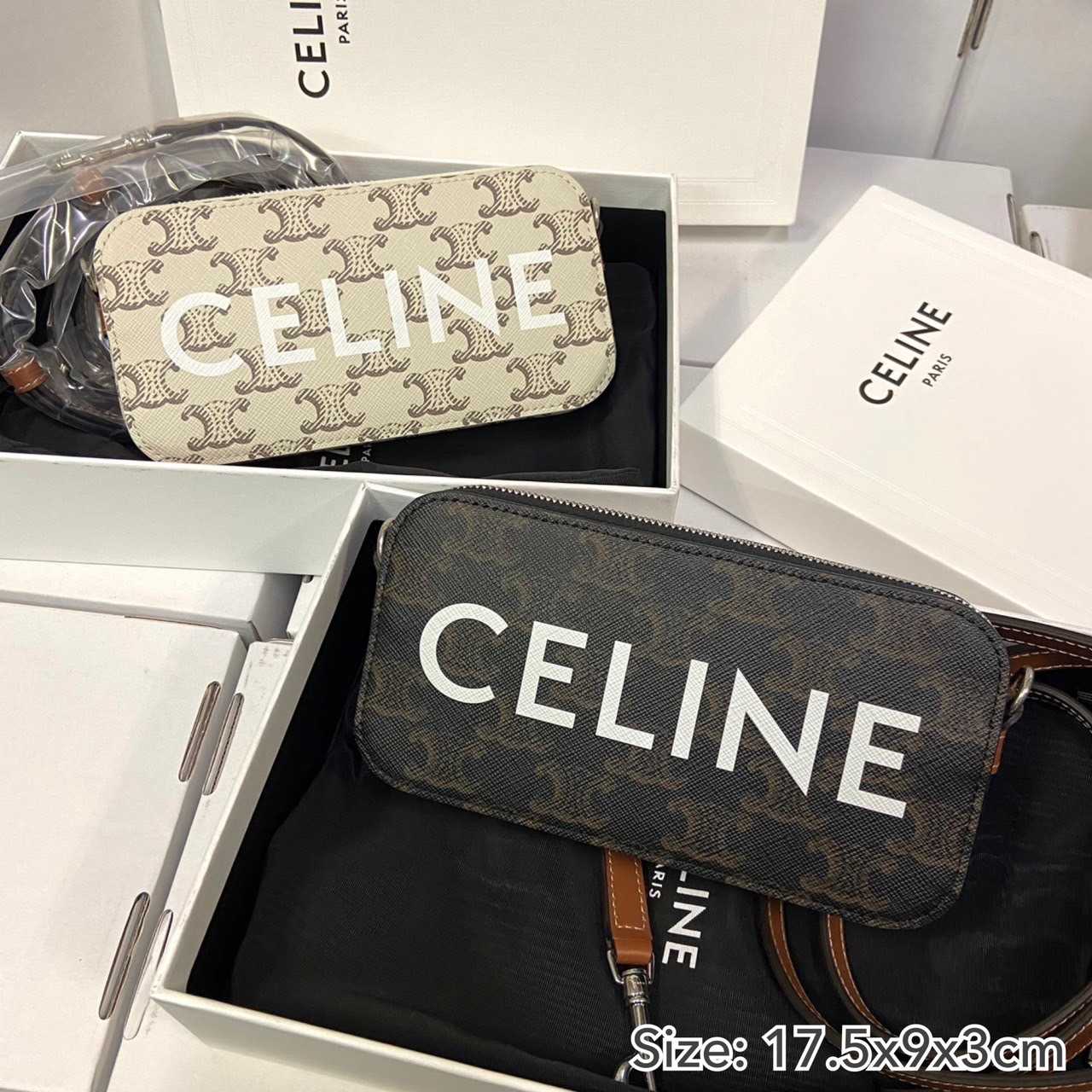 New celine phone bag   📌(ทักเชทก่อนสั่งซื้อ