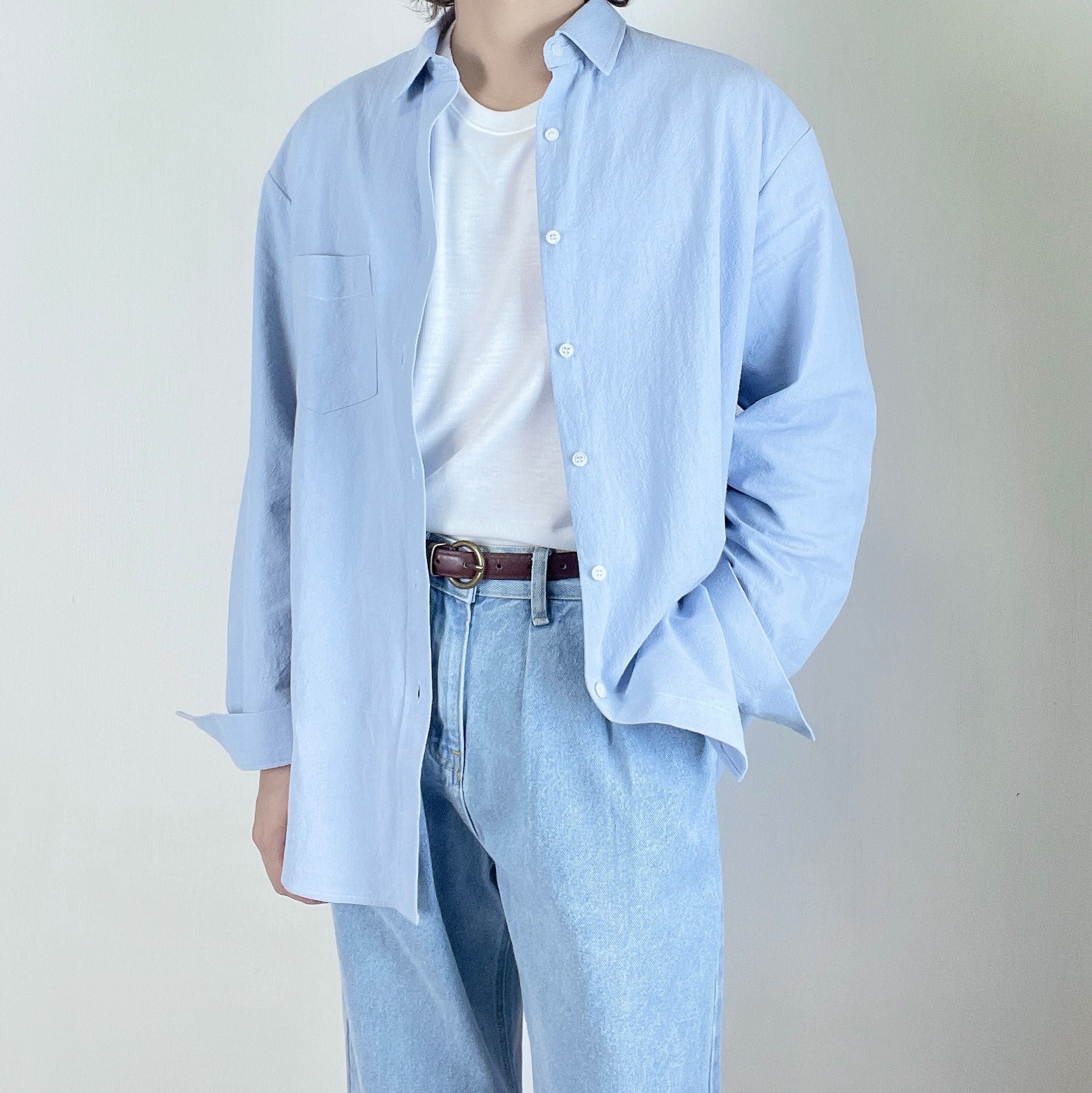 Minimal sky Shirt
