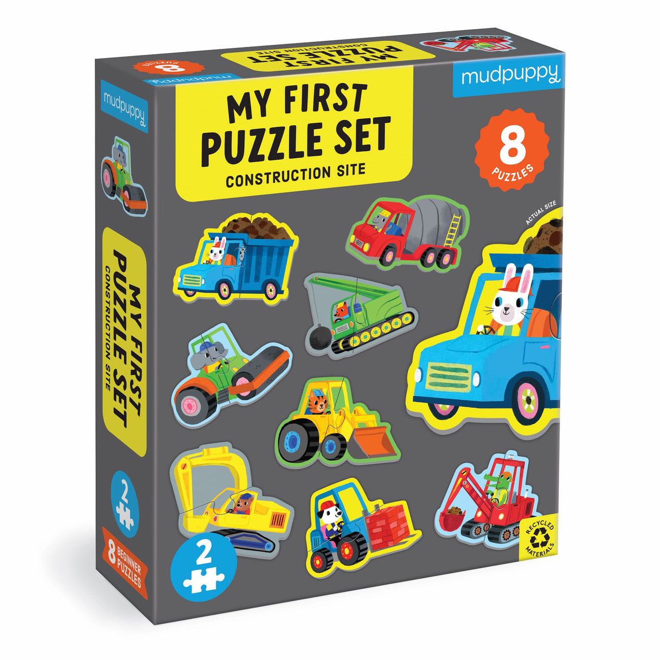 My First Puzzles Set  ลาย Construction Site  