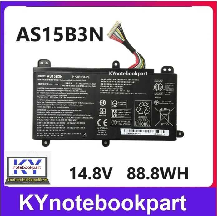 BATTERY ORIGINAL ACER แบตเตอรี่ ของแท้ ACER Predator G9 591 G9 592 GX 791 G9 593  AS15B3N