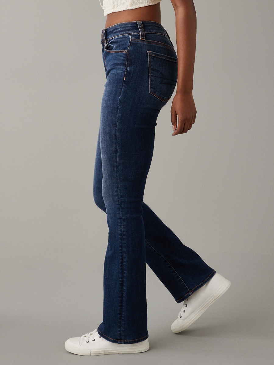 กางเกงยีนส์ ผู้หญิง HI-RISE SKINNY KICK JEANS ( 043-2951-911 )