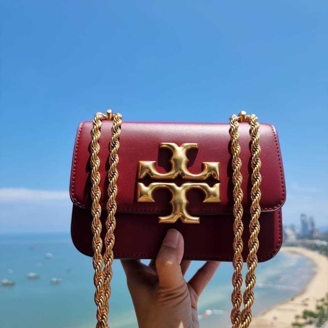 Tory Burch Eleanor Textured Small Convertible Shoulder Bag