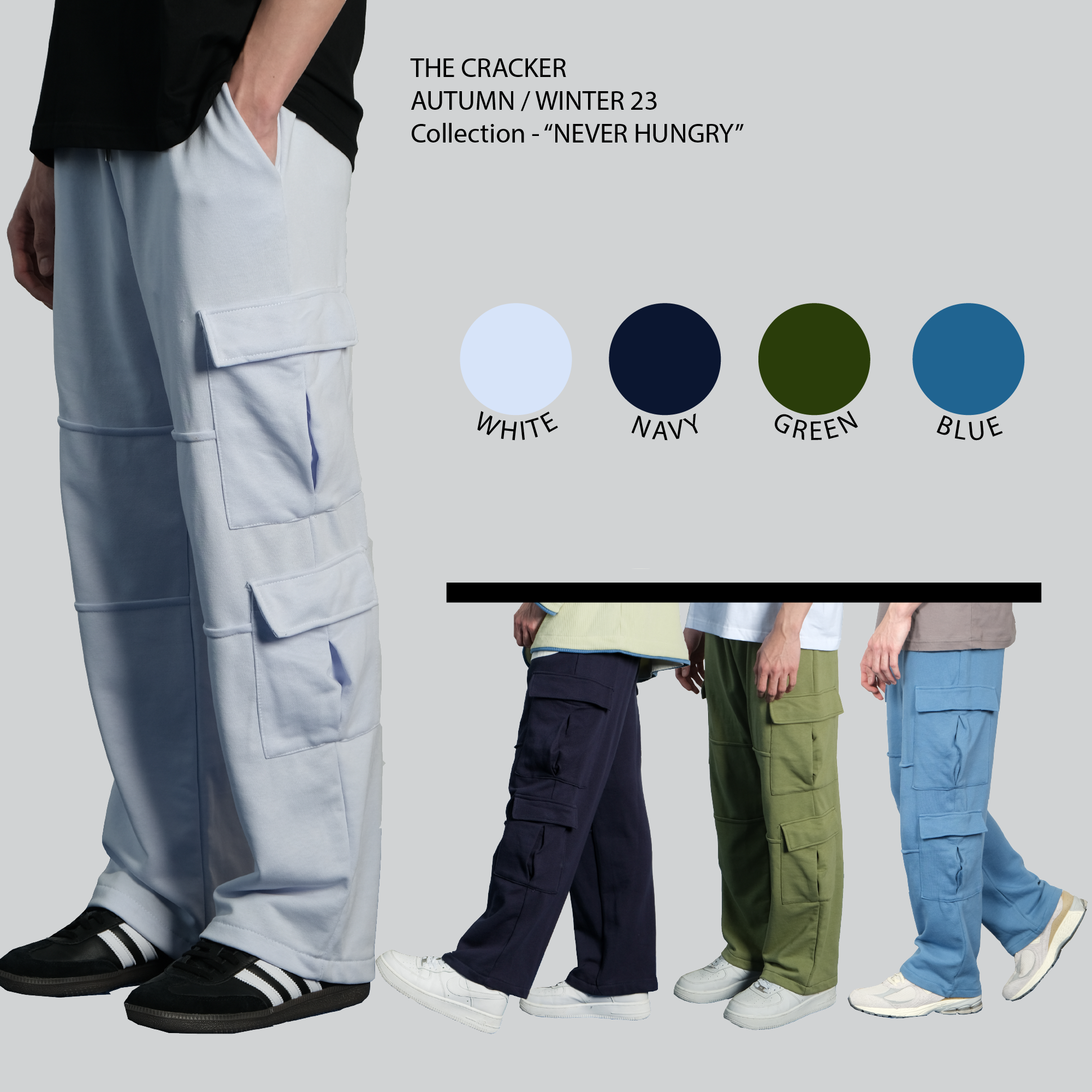 The CRACKER - Softly Cargo pant