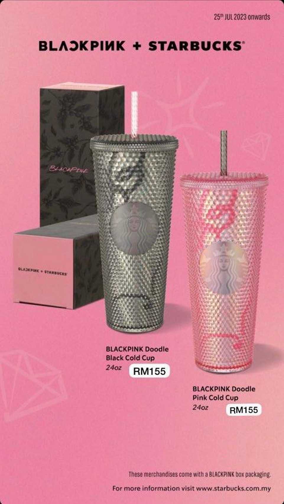 🥤Starbucks X Blackpink