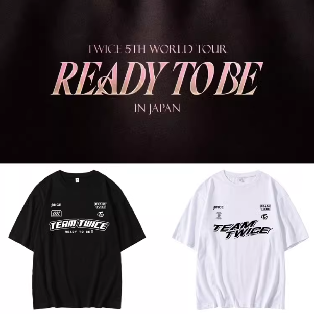 Pre-Order | เสื้อยืดคอนเสิร์ต Twice 2023 READY TO BE